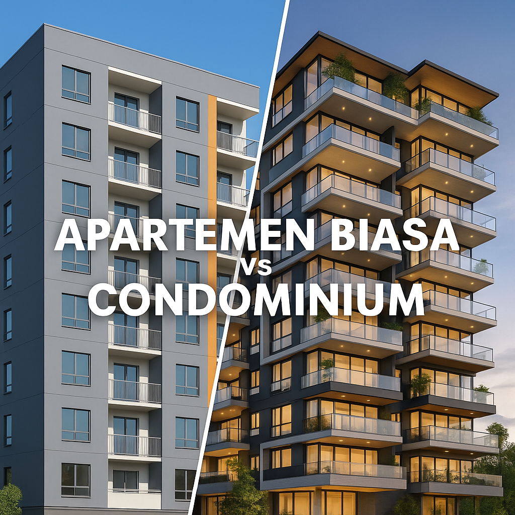 Apartemen Biasa vs Condominium: Kenali 5 Perbedaan Kuncinya Sebelum Memilih!