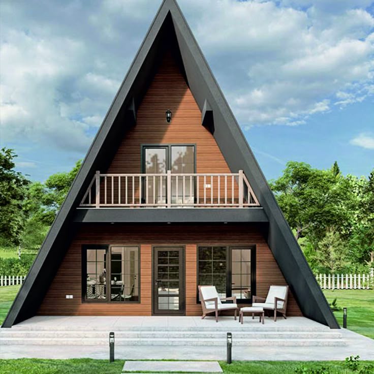 Desain Rumah A-Frame: Sejarah, Karakteristik & Pesona Uniknya