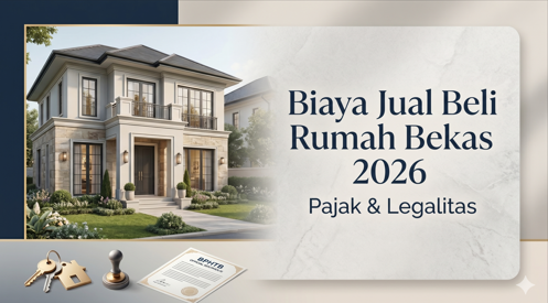 Biaya Jual Beli Rumah Bekas 2026: Cek Perhitungan Pajak dan Legalitasnya di Sini