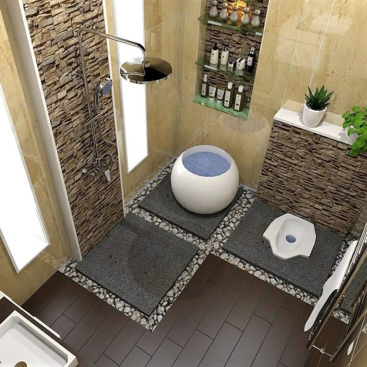 25 Desain Kamar Mandi Minimalis yang Fungsional dan Estetik