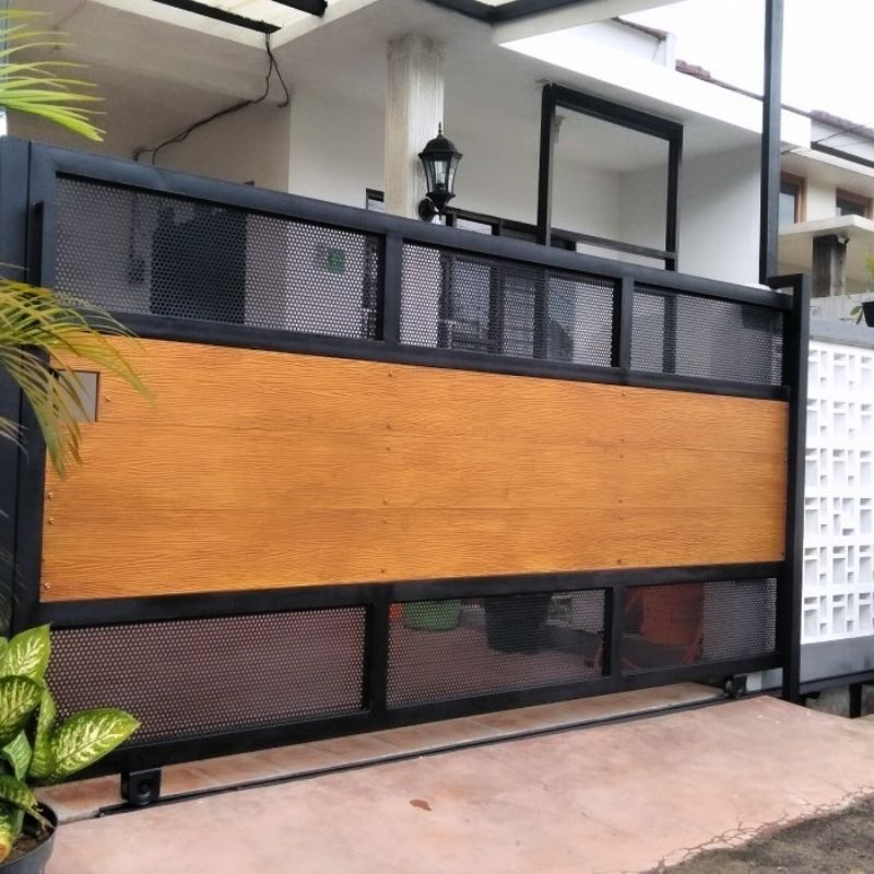 7 Inspirasi Pagar Garasi Minimalis Modern Terbaru 2025