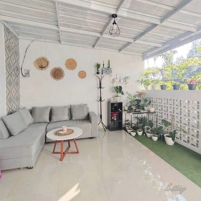 17 Inspirasi Desain Teras Rumah Minimalis Bikin Tambah Estetik