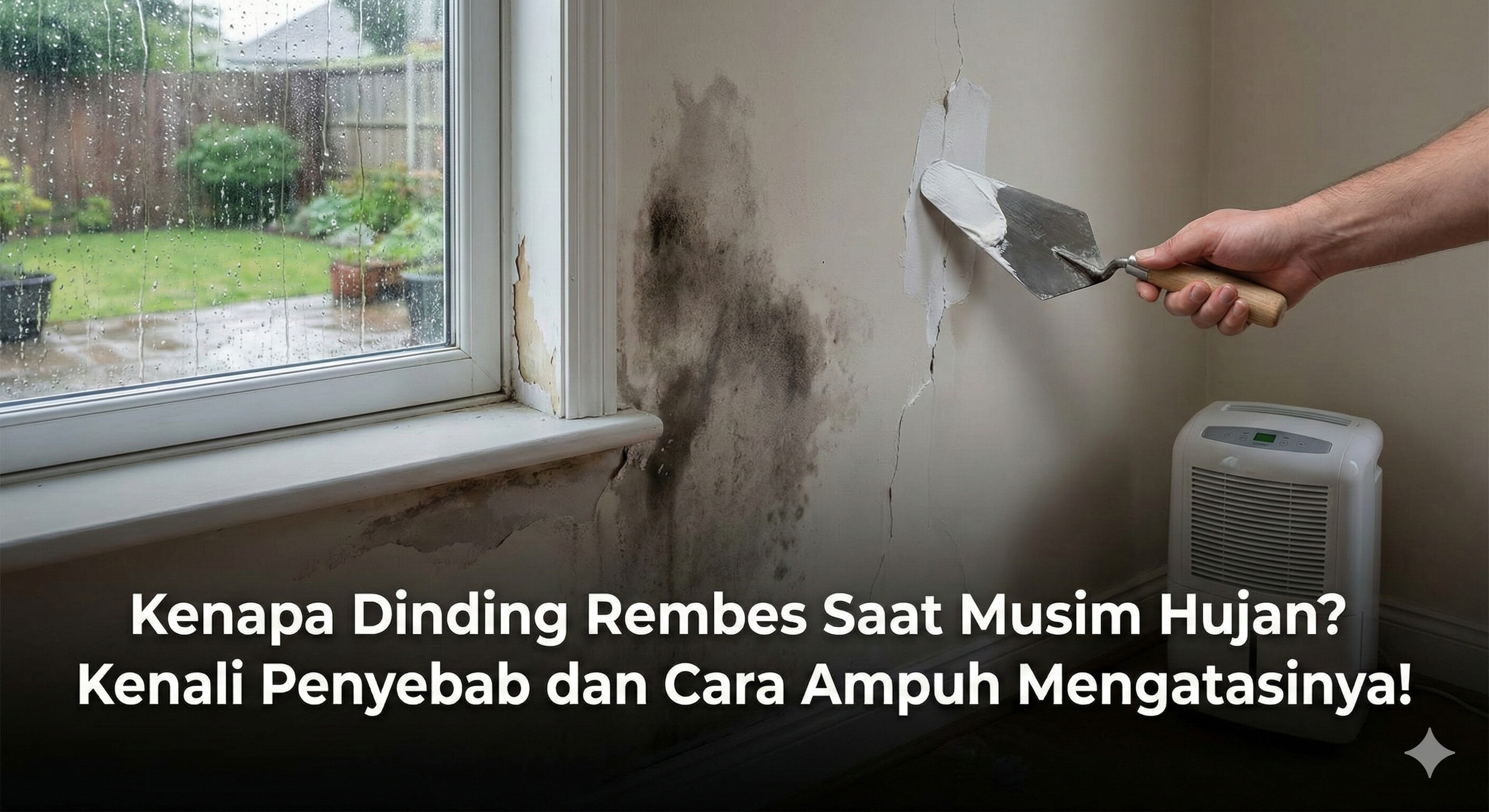 Kenapa Dinding Rembes Saat Musim Hujan? Kenali Penyebab dan Cara Ampuh Mengatasinya!