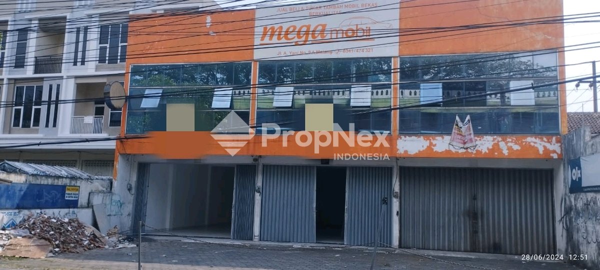 Ruko 2 Lantai 2 unit jejer 0 Raya A.Yani Utara Malang