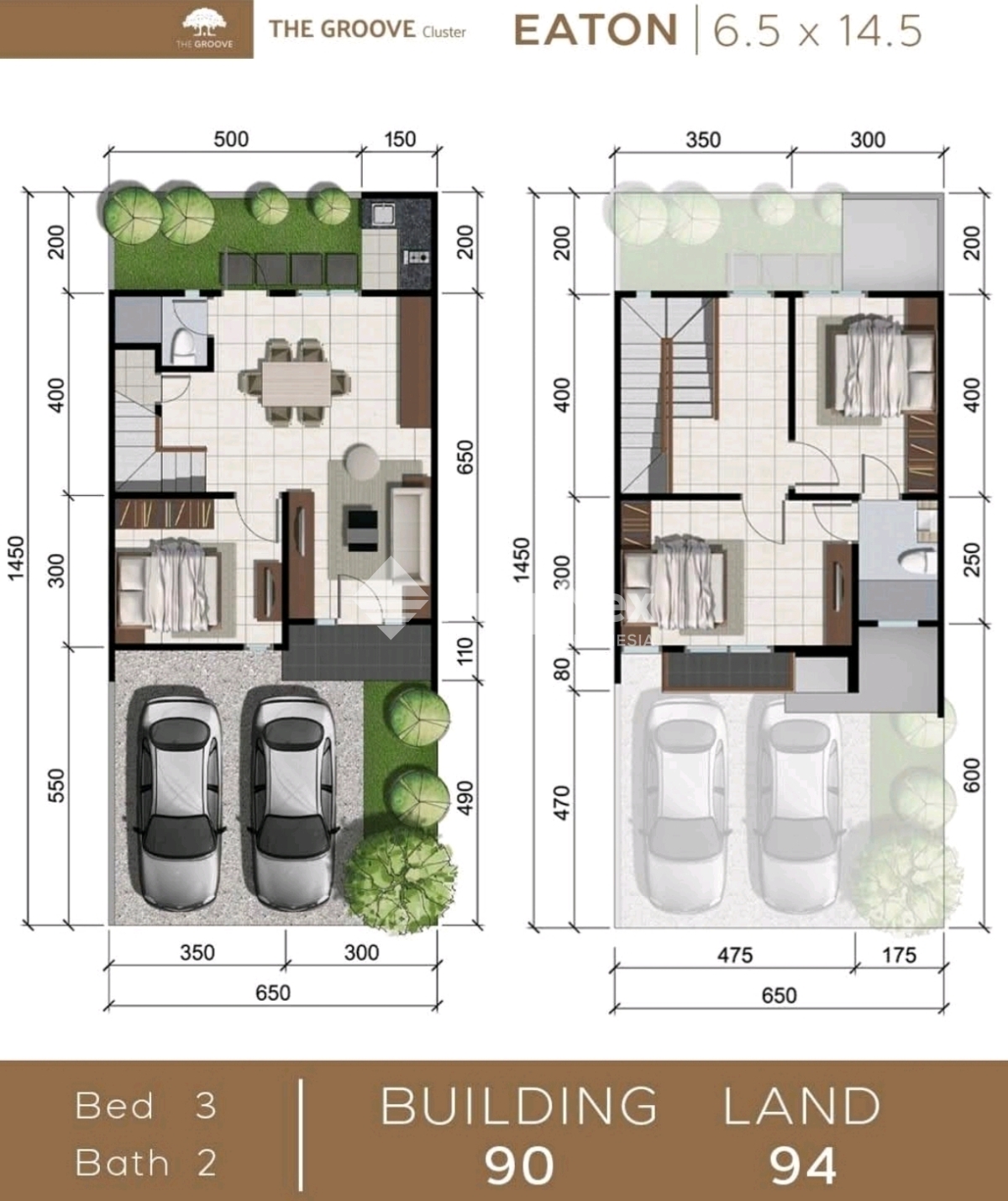 Rumah Central Park Juanda dkt Waru, Tropodo — foto 2