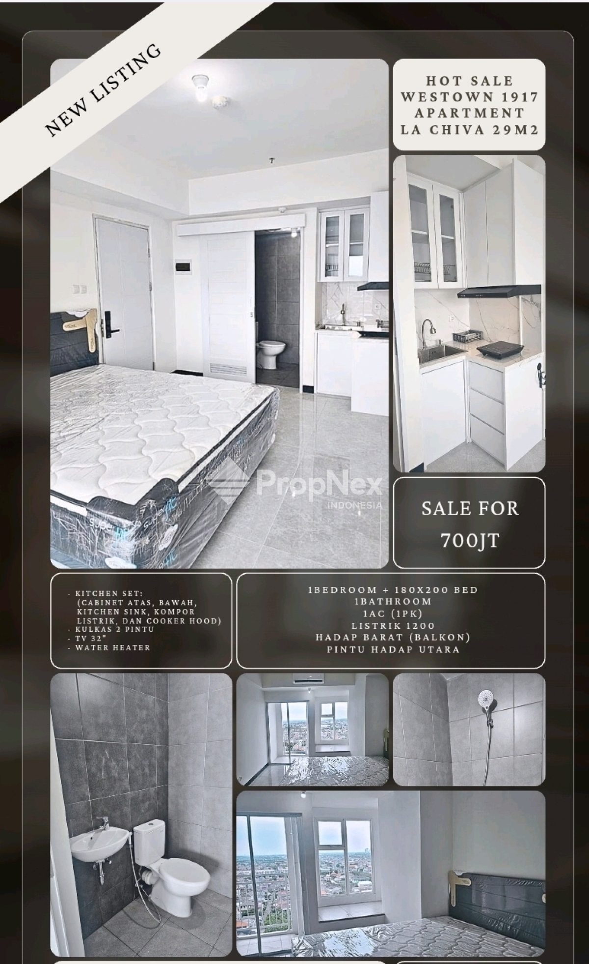 Jual/Sewa Apartemen Westown View Sby lt19-17