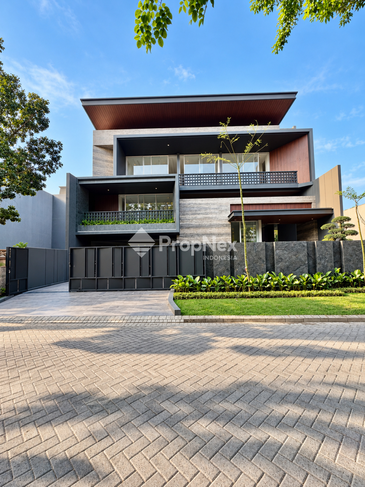 DIJUAL RUMAH IMPERIAL GOLF PAKUWON INDAH 5KT SPLIT LEVEL MEWAH