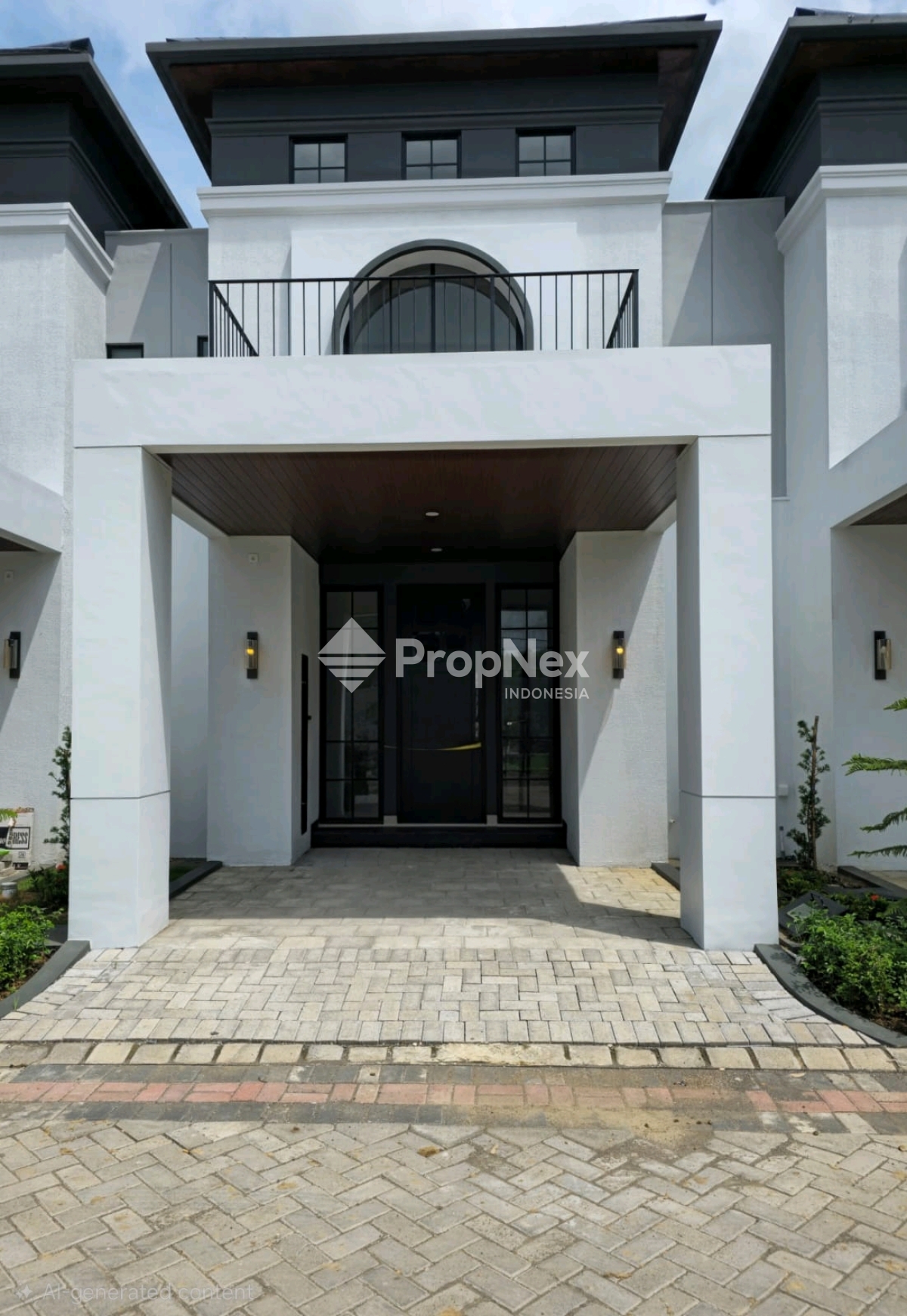 Disewakan Rumah Baru Gress Mansion Nine Type Lyndon 2LT 3KT LT60m Full Furnish Menganti Surabaya Barat