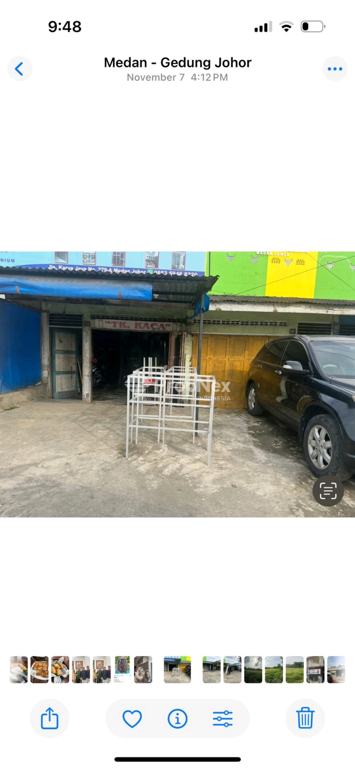 Jual Tanah ada 6 rumah usaha di Jl Ekawali Pribadi Johor Medan — foto 3
