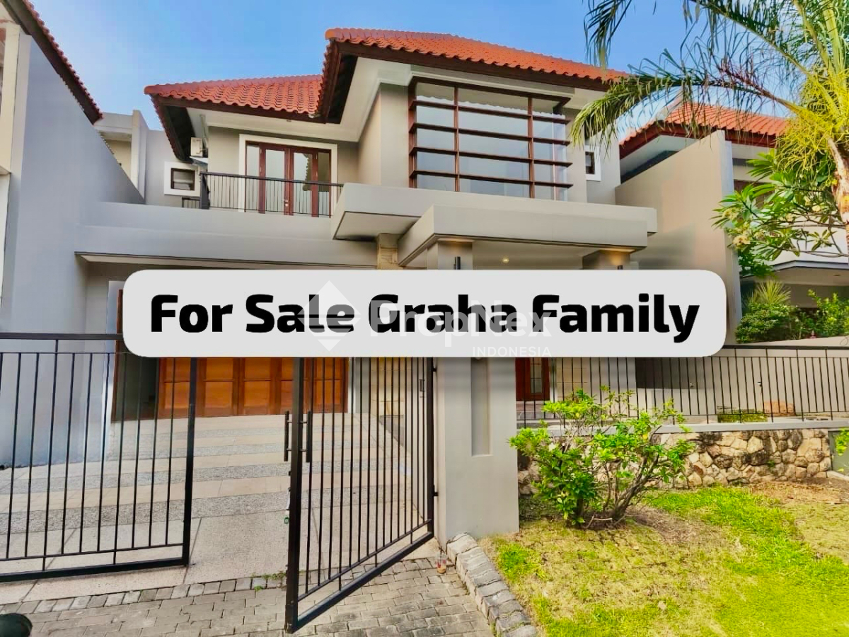DIJUAL RUMAH GRAHA FAMILI FULL FURNISH MEWAH DI CLUSTER FAVORIT