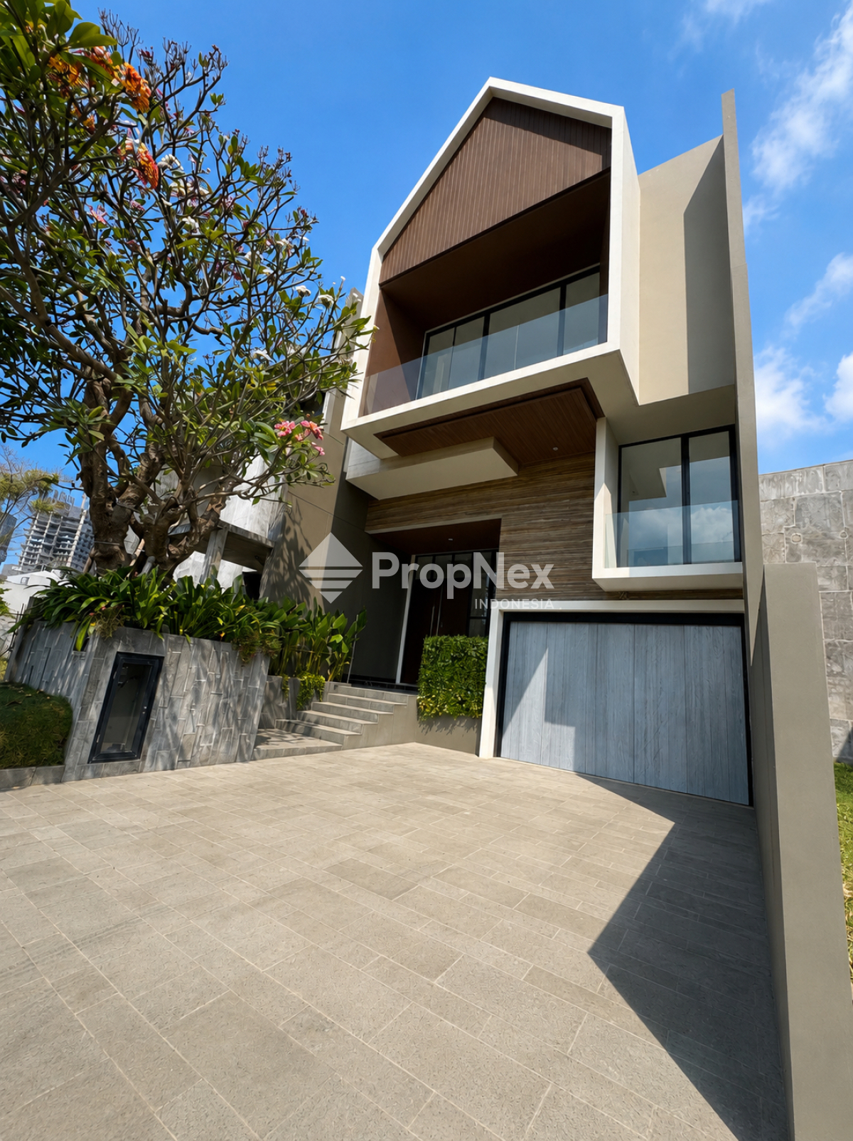 DIJUAL RUMAH PAKUWON INDAH SCANDINAVIAN MODERN MINIMALIS 2.5LT 4KT MEZANIN