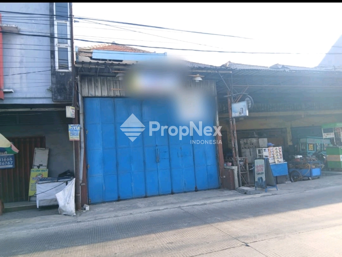 dijual cepat ruko nol jalan wage lokasi ramai