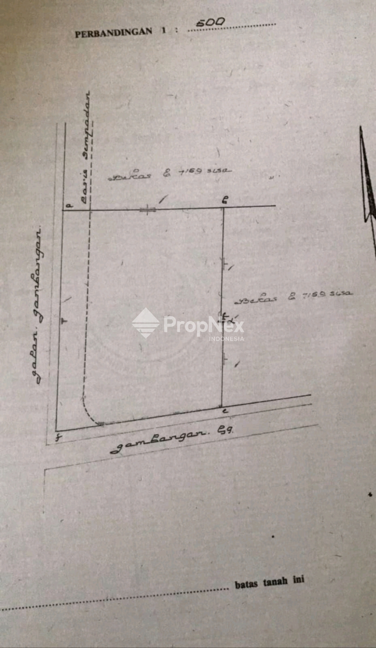 Disewakan Tanah Strategis pinggiran Surabaya Selatan 940m²