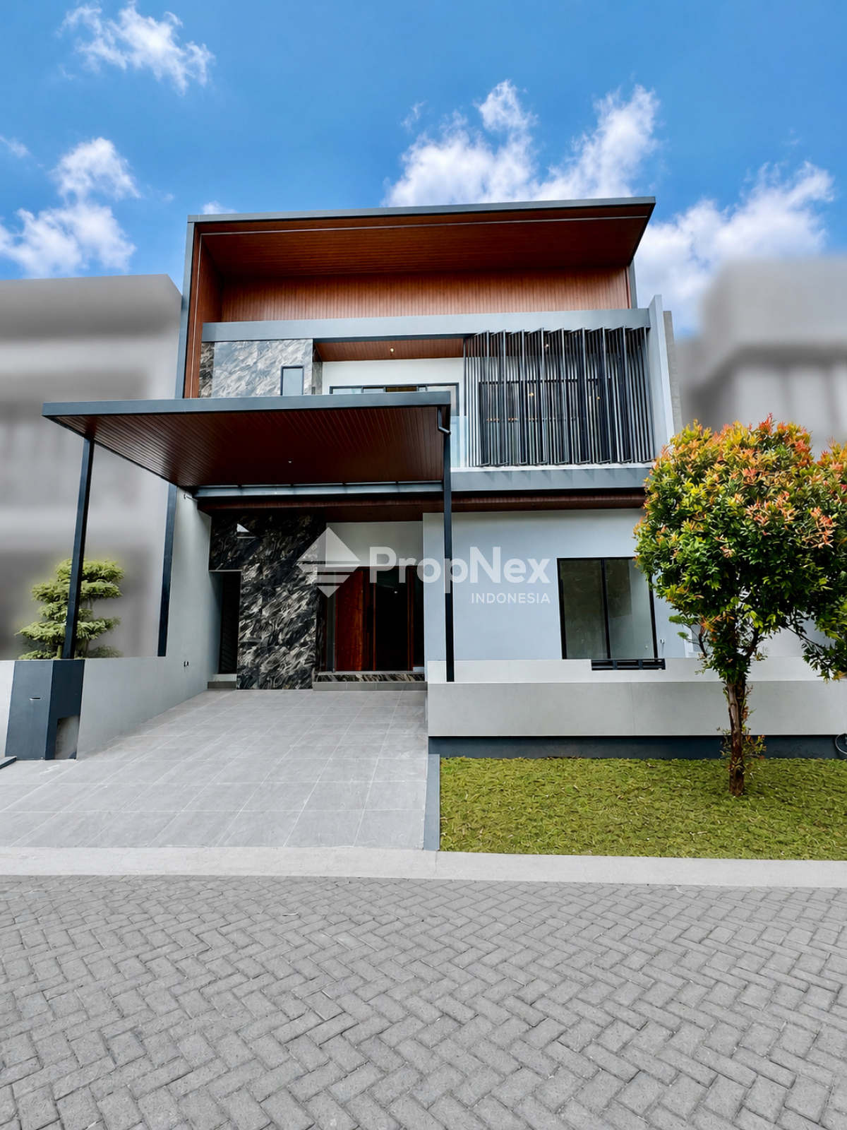 DIJUAL RUMAH CITRALAND UTAMA 3LT 6KT MODERN MINIMALIS BARU GRESS DEKAT PASAR MODERN