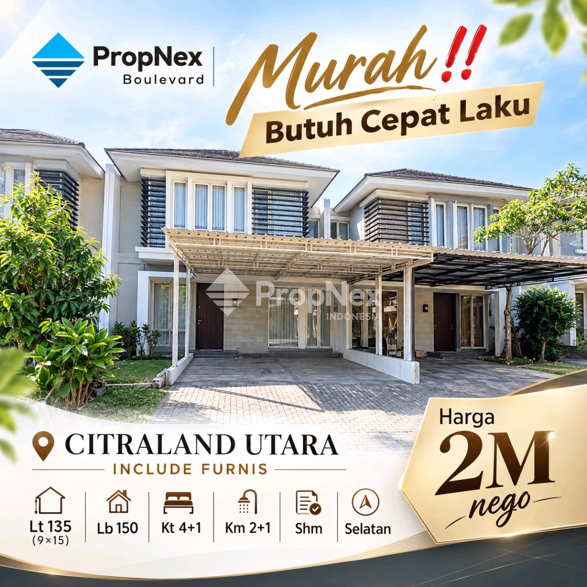 MURAH MINIMALIS 2LANTAI GREENHILL CITRALAND UTARA DKT PALMA NORTHWEST