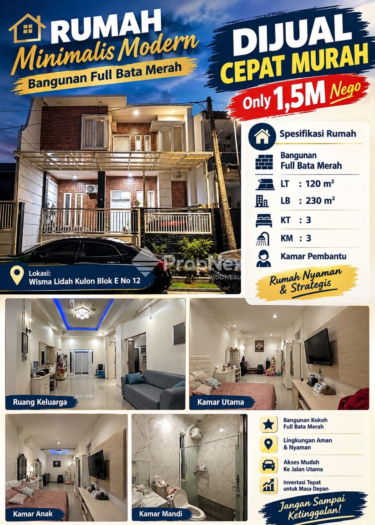 Rumah Wisma Lidah Kulon