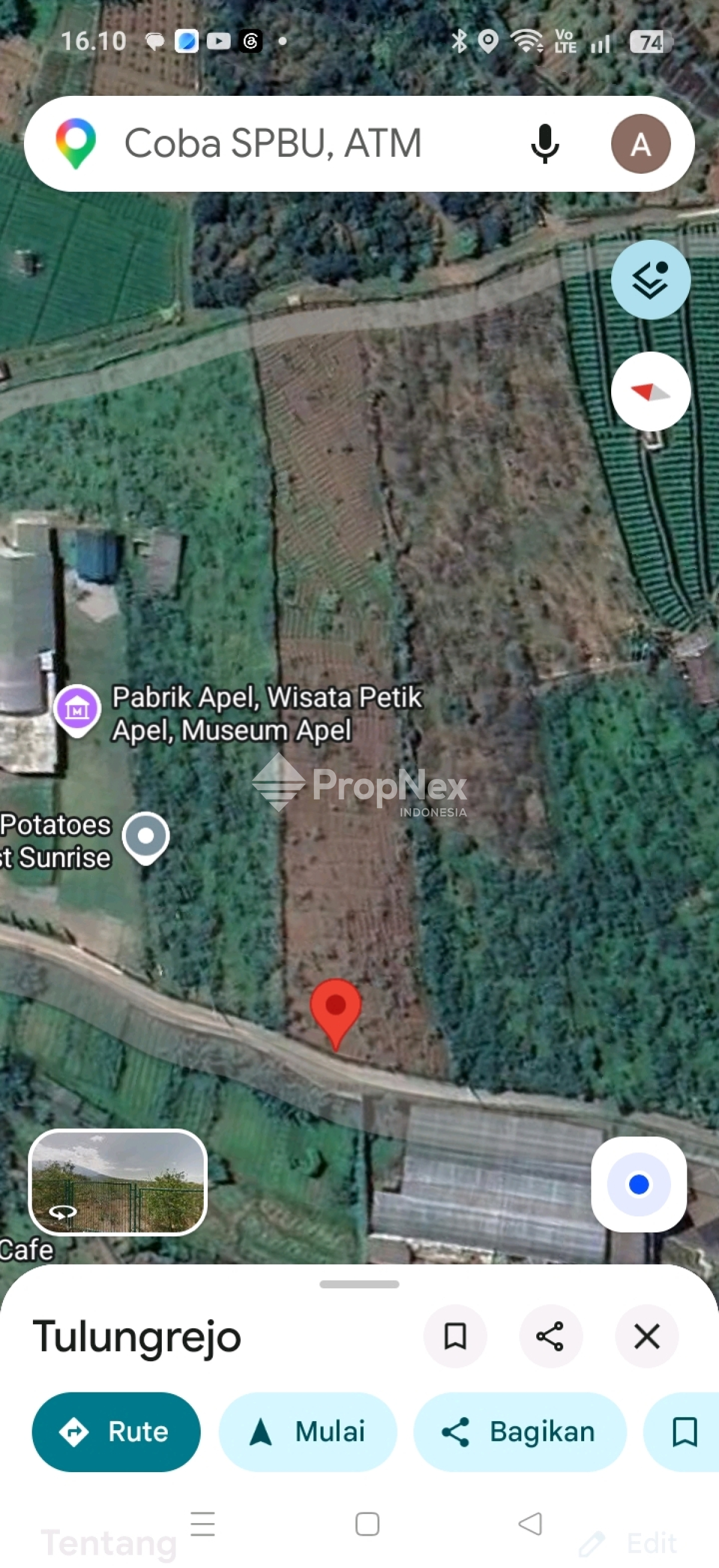 TANAH siap di bangun VILLA di BATU