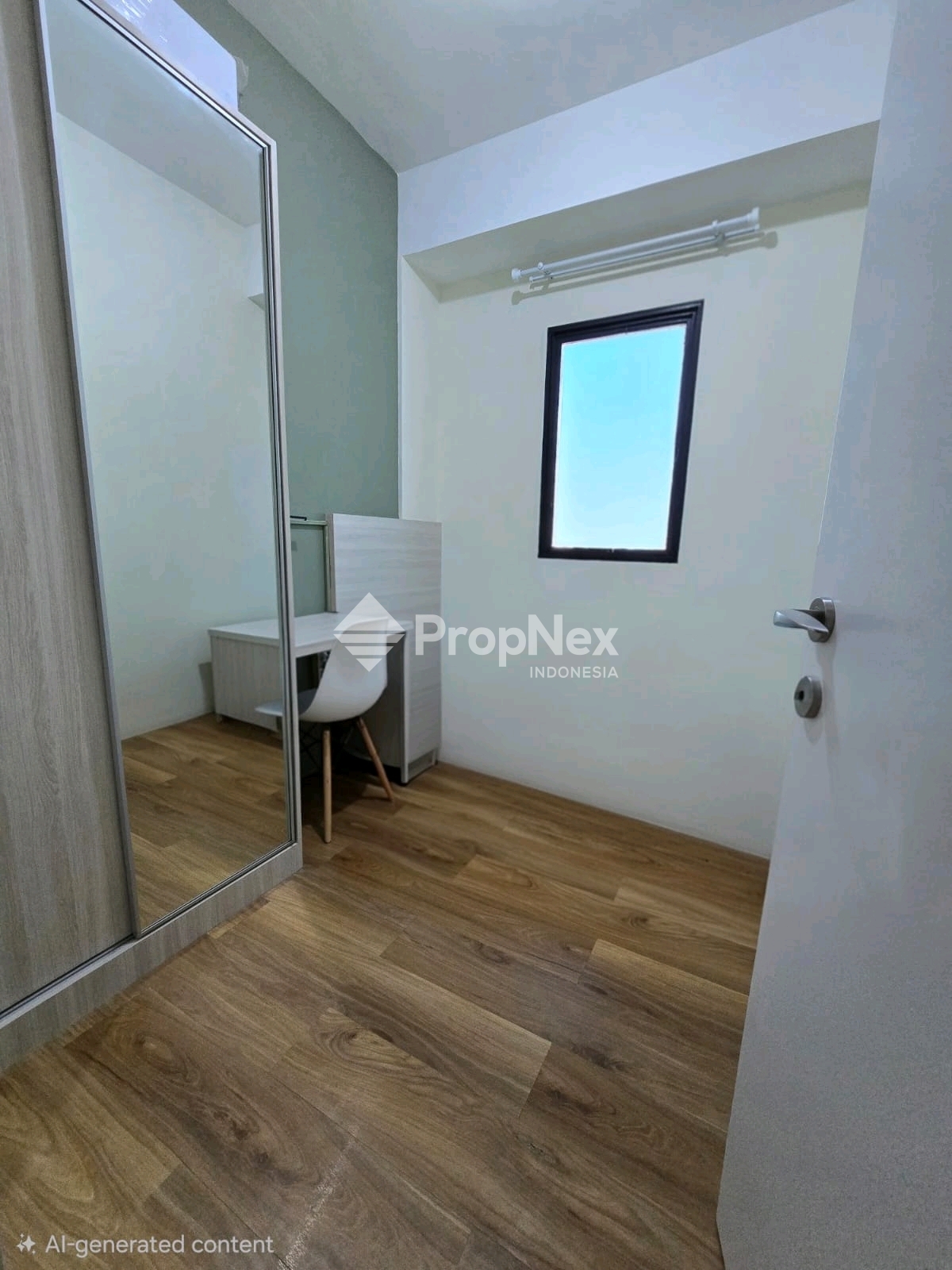 Disewakan Apartemen Vittorio Tower Allesandro 2BR LT25 Semi Furnish View Pool Ada Balkon Lantai Full Kayu Wiyung Surabaya Barat — foto 2