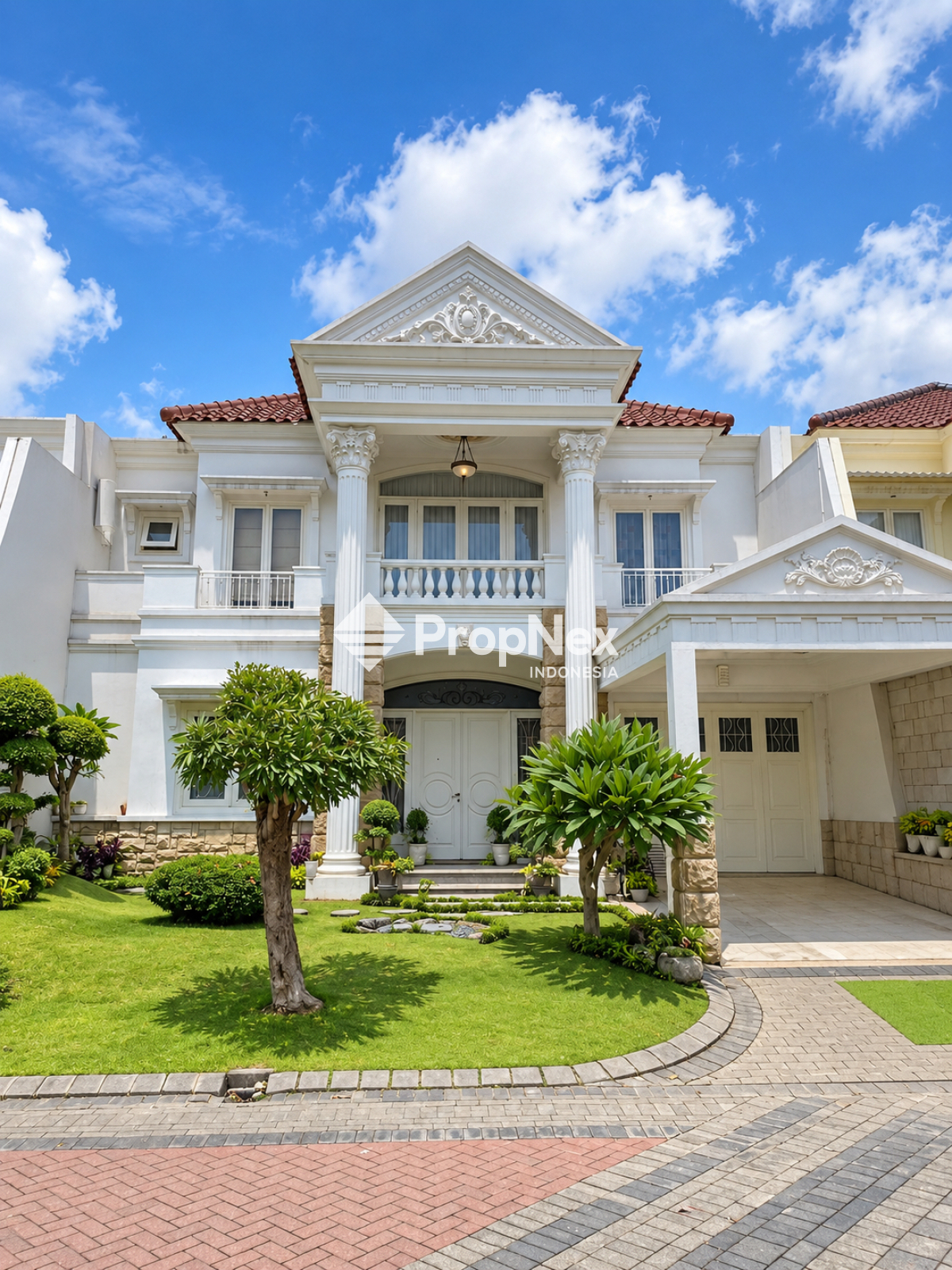 DIJUAL RUMAH WISATA BUKIT MAS AMERICAN CLASSIC MODERN 4KT 2LT SEMI FURNISH