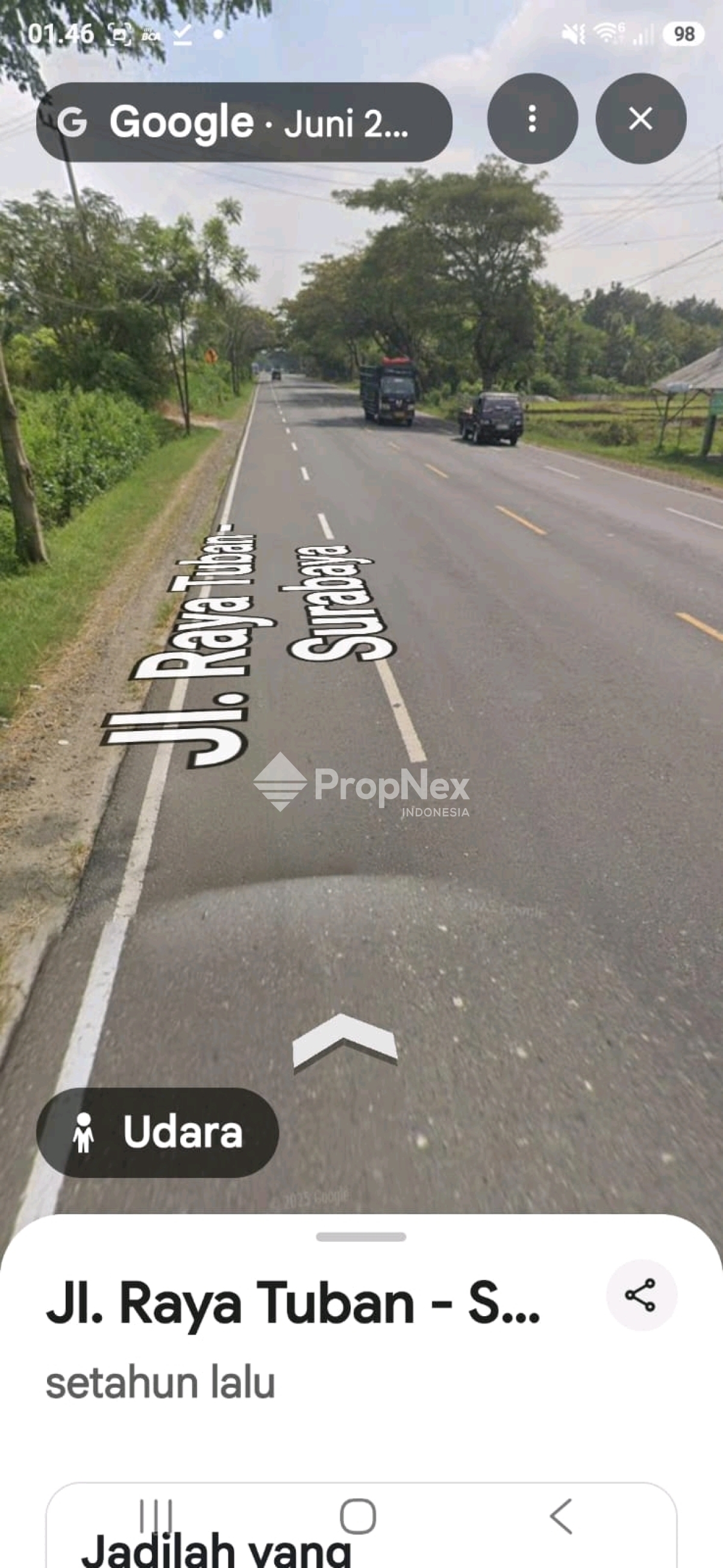 Tanah Pabrik/Gudang Tepi Jalan Provinsi Tuban Babat — foto 3
