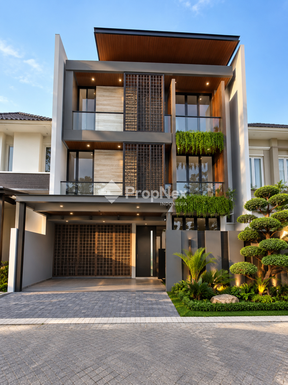 DIJUAL RUMAH EMERALD MANSION CITRALAND 5KT 3LT MODERN TROPIS BARU GRES
