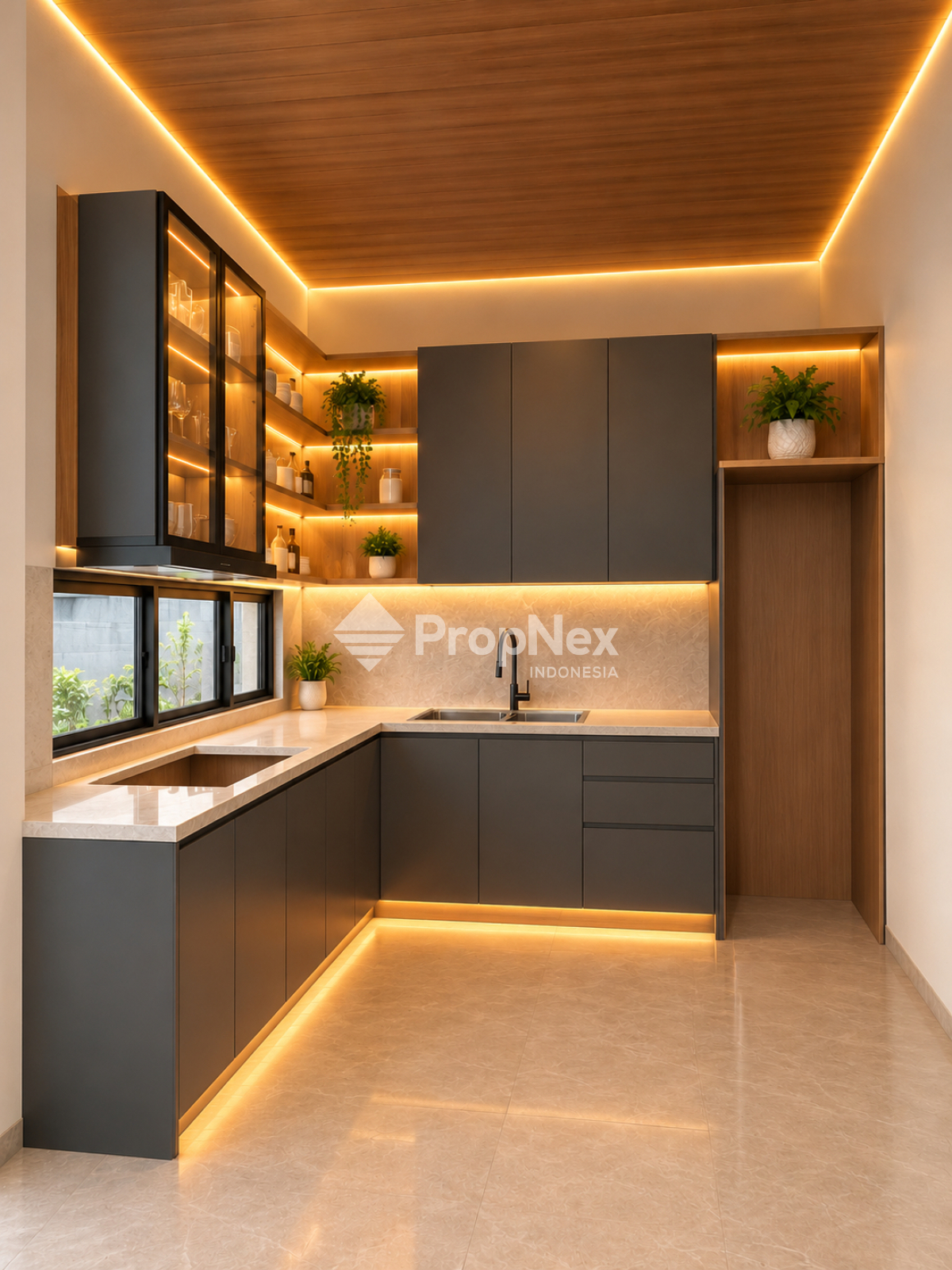 DIJUAL RUMAH EMERALD MANSION CITRALAND 5KT 3LT MODERN TROPIS BARU GRES — foto 5