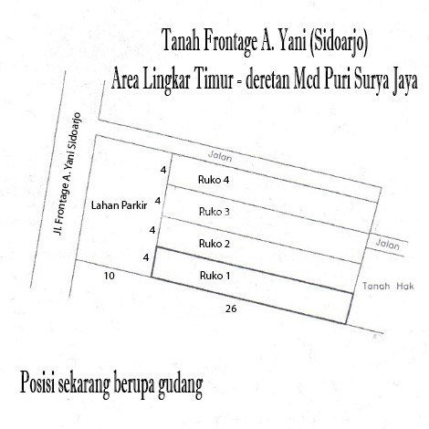 Tanah - Frontage Ahmad Yani