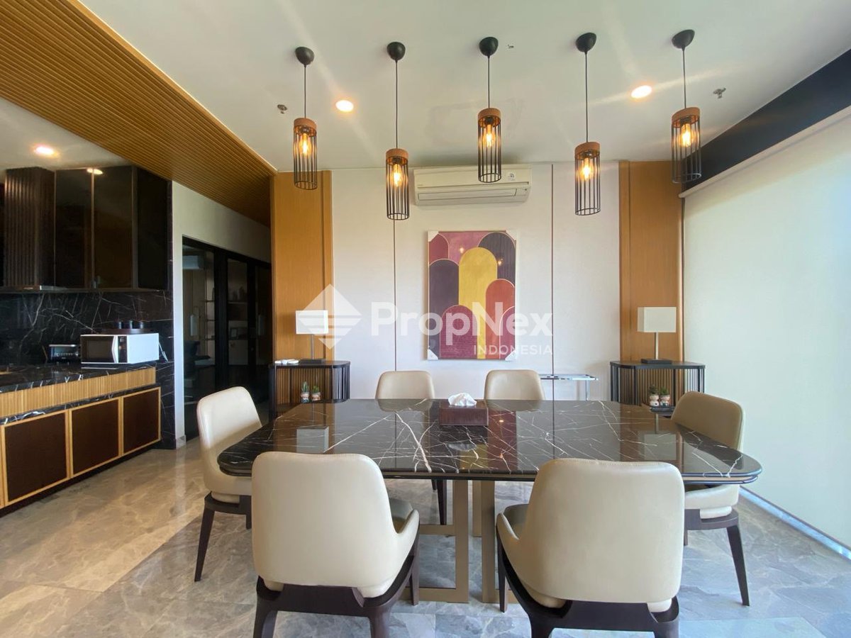 4BR Graha Golf Tower Alexa Lantai 6 Balkon Hadap Danau Long Golf View — foto 4