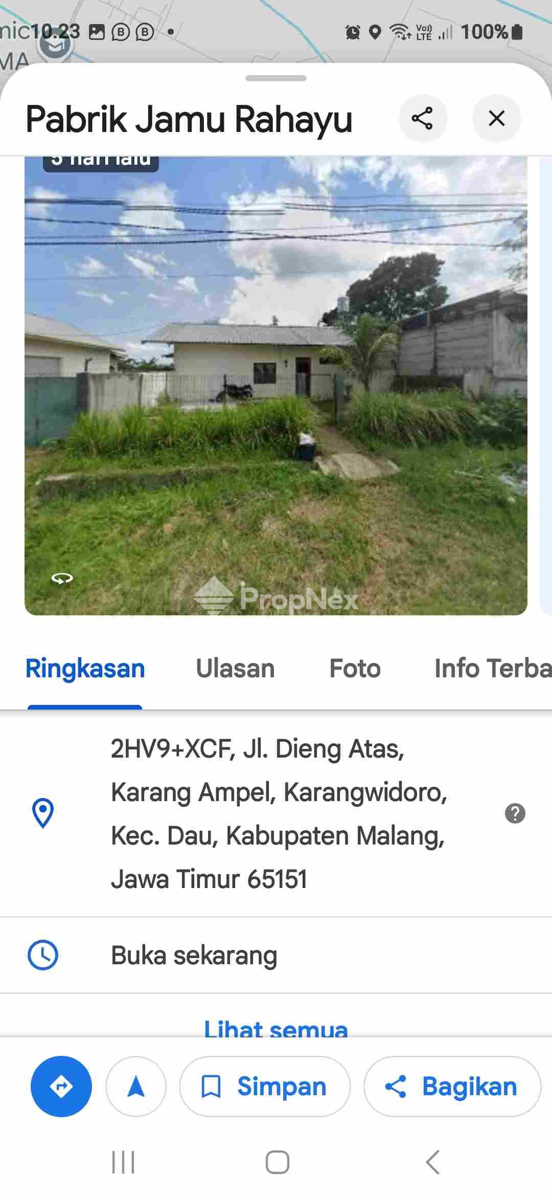 Tanah kavling kebun Malang — foto 4