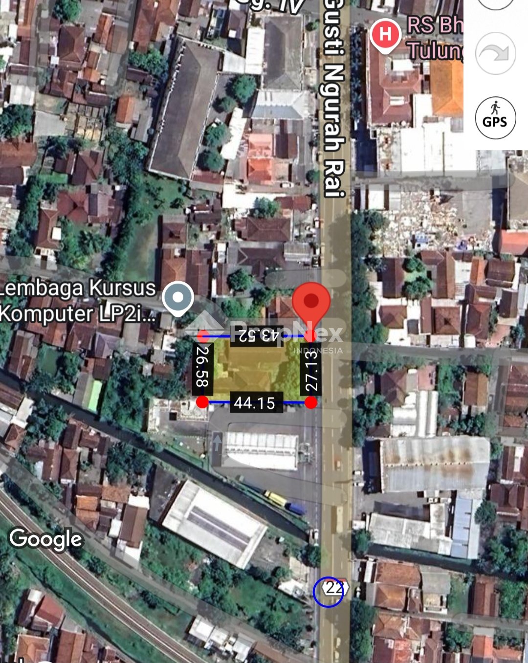 area komersial nol jalan raya tulungagung