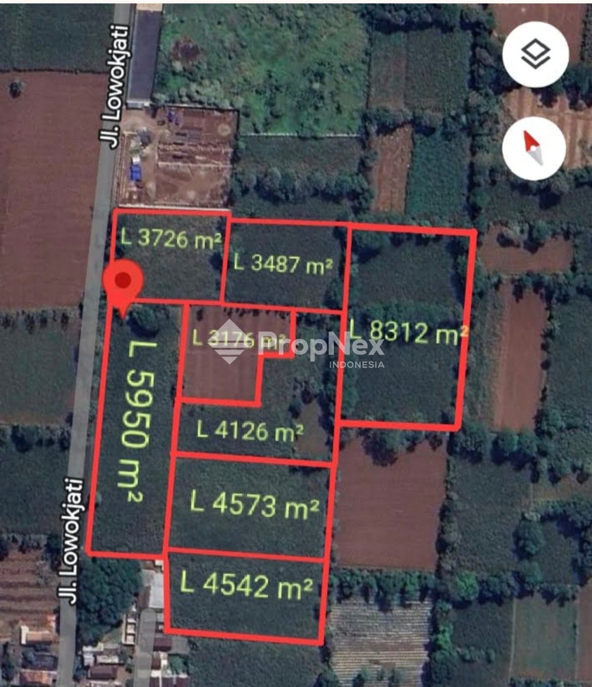 Tanah Singosari bisa untuk Industri