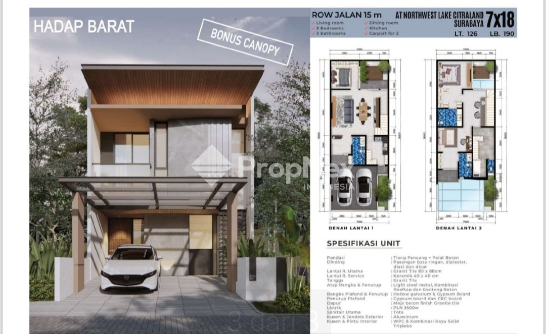 Jual Rmh Baru Gress Northwest Lake